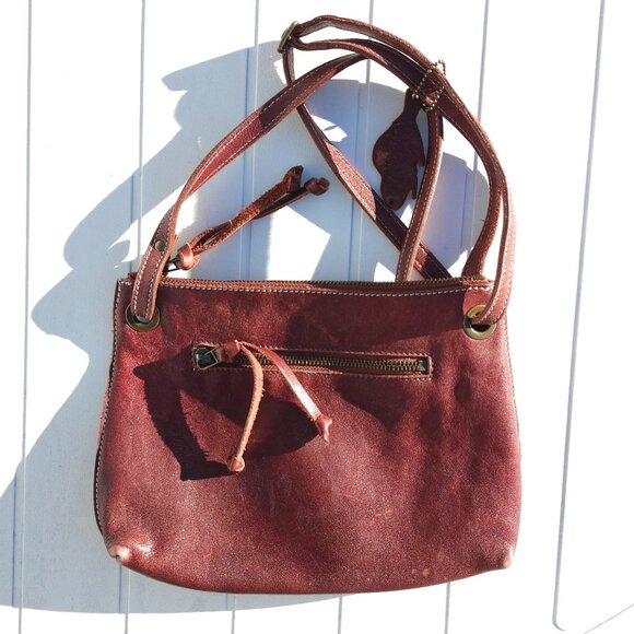 BEAUTIFUL ROOTS Canada Edie Bag Tribe Merlot - Picture 3 of 6